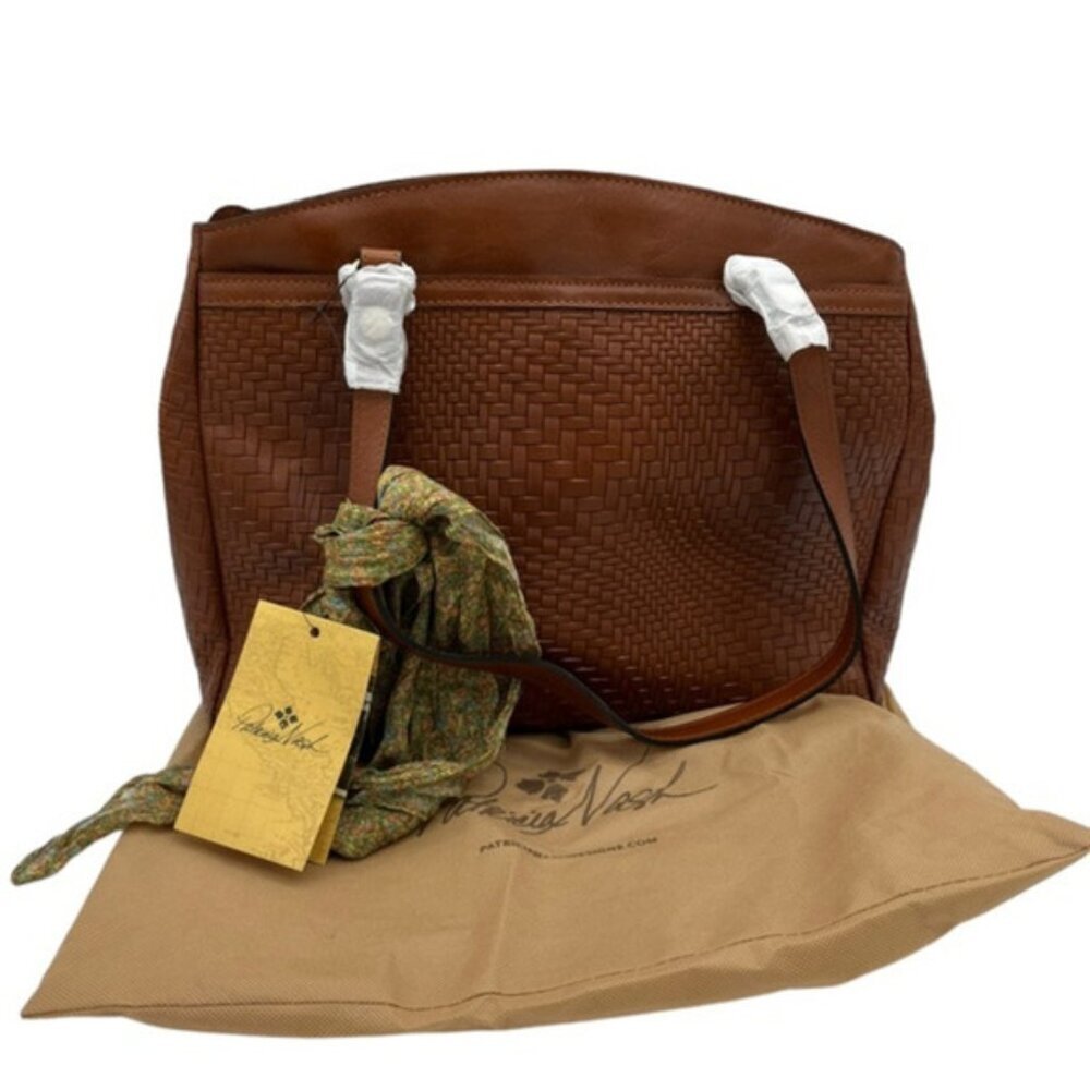 NWT Patricia Nash Poppy‎ Tote Bag With Scarf